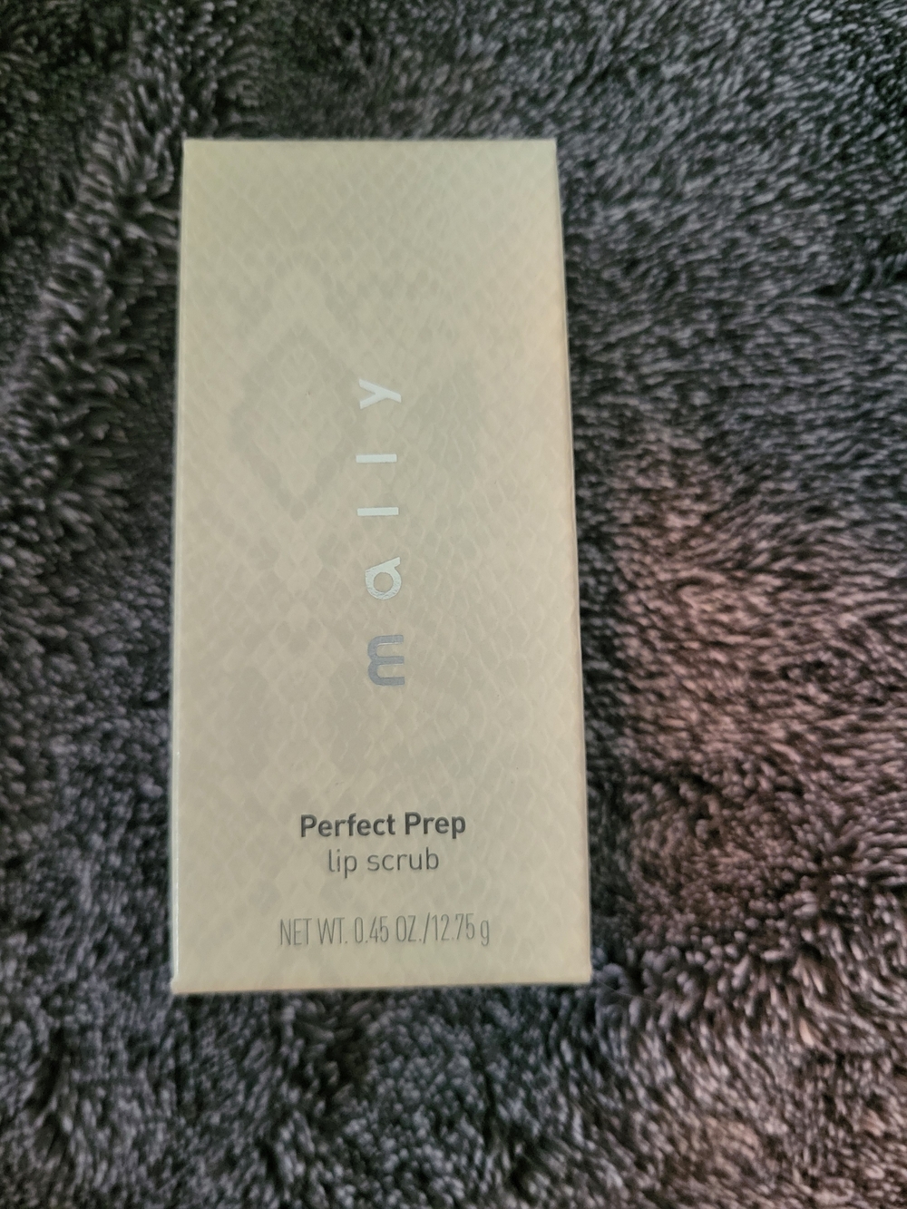 Mally Beauty Perfect Prep Lip Scrub in Beige Packaging
